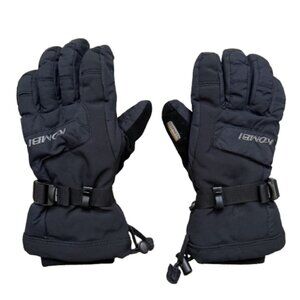 Kombi Junior Black Ski or Winter Sport Gloves